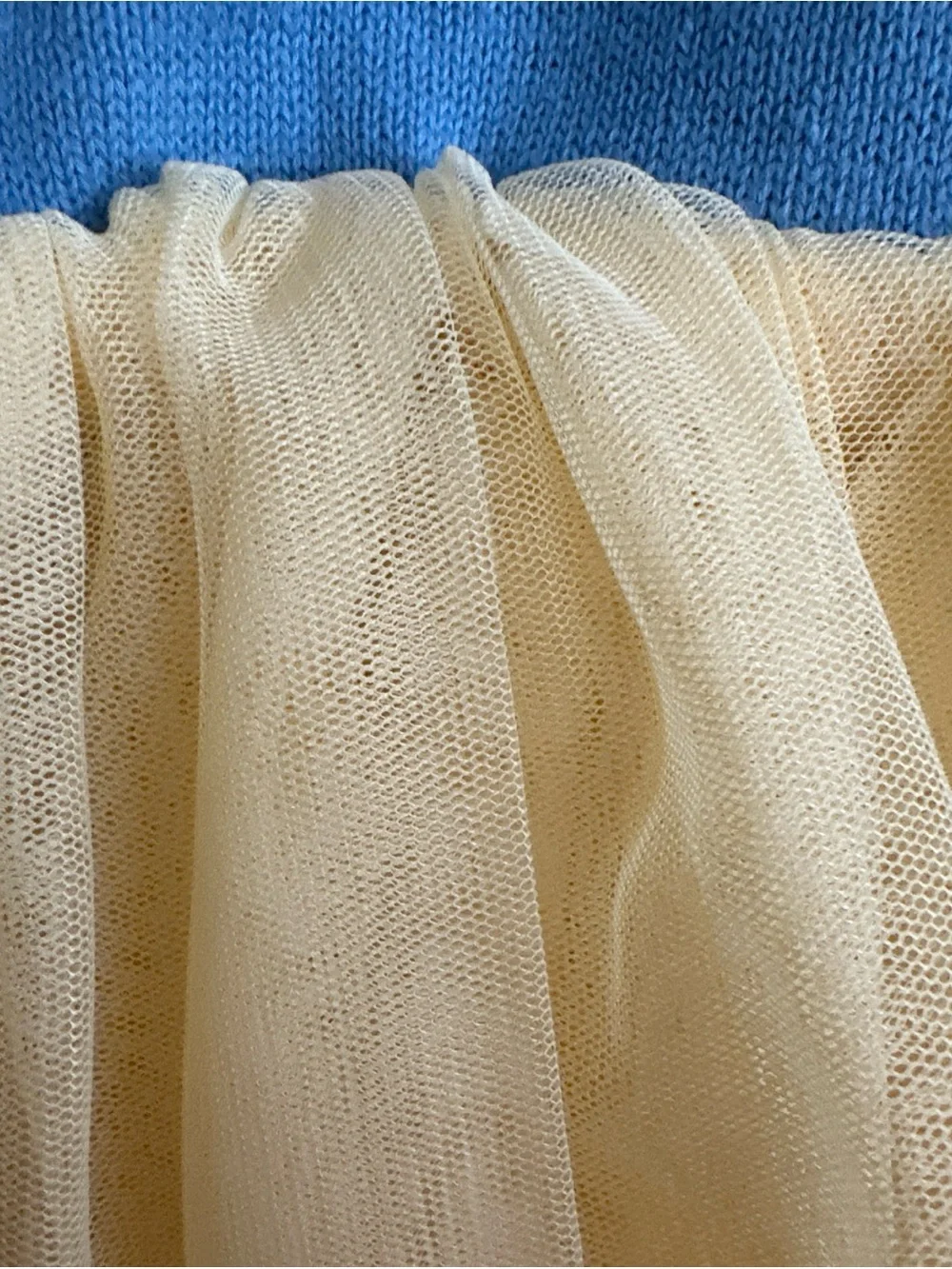 GAP Kids Blue & Yellow Snow White Princess Tulle Dress 18-24 months